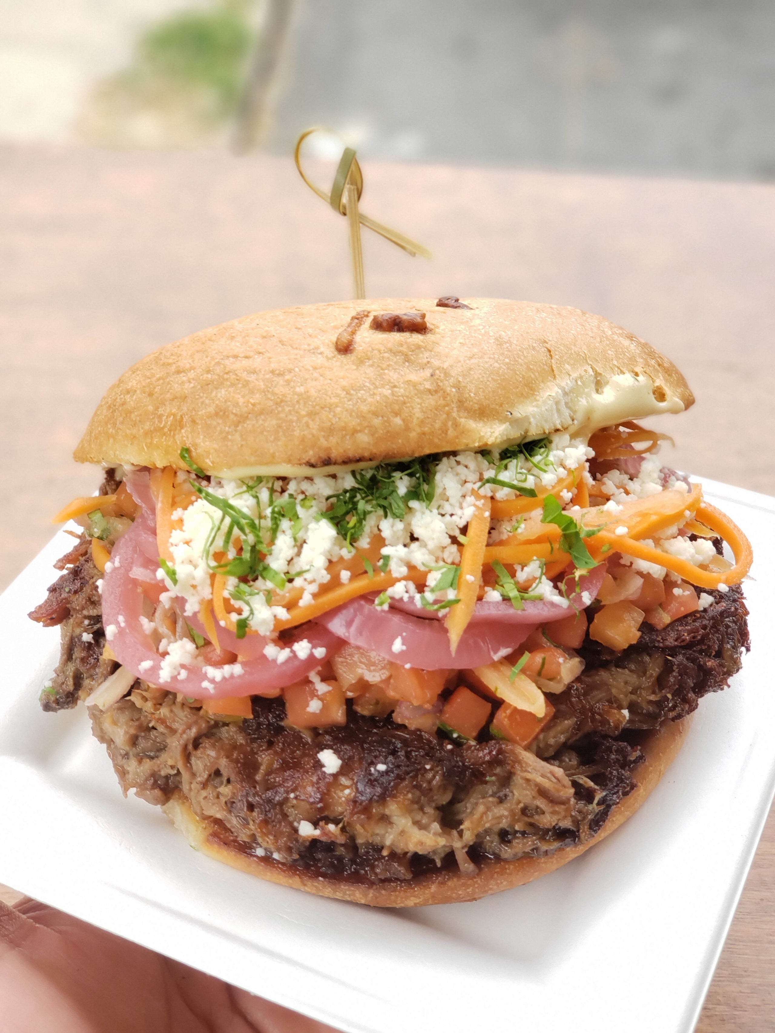 Brisket Chola Sandwich | Bolivian Llama Party